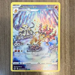 Pokemon Magmortar Full Art Holo Ultra Rare GG03/GG70 Crown Zenith 140 HP - Image 1