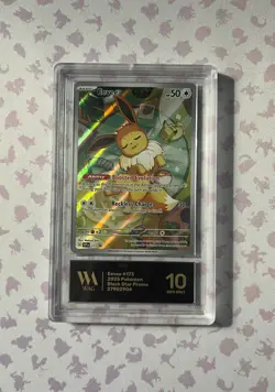 Pokemon Eevee 173 SV Scarlet & Violet Promo Card Holo WAG 10 MINT - Image 1