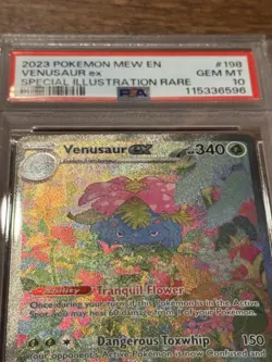 Pokemon TCG Venusaur EX Scarlet & Violet 198/200 PSA 10 - Image 3
