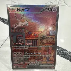 Mew EX 151 Pokemon Scarlet & Violet Black Star Promo Sealed 151 Card Collection - Image 1