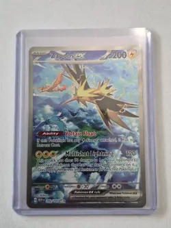2023 Pokemon MEW EN Zapdos Illustration Rare #202 NM 🔥🔥🔥 - Image 1
