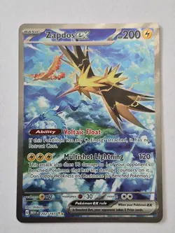 2023 Pokemon MEW EN Zapdos Illustration Rare #202 NM 🔥🔥🔥 - Image 3