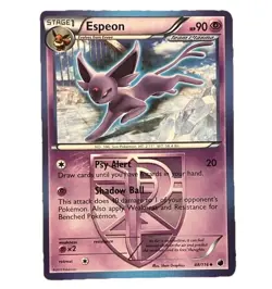 Pokemon Espeon 48/116 Plasma Freeze 90 HP Stage 1 Psychic Regular - Image 1