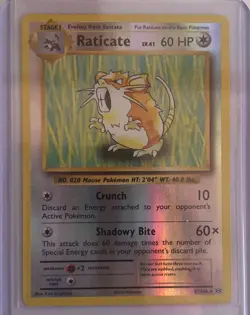 Raticate 67/108 Reverse Holo XY Evolutions Foil 2016 Pokemon TCG Set Card DEAL!! - Image 1