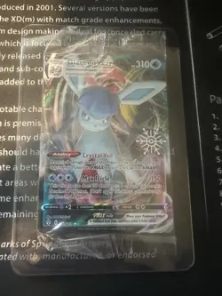 Sealed Pokemon Glaceon VMAX - 041/203 - Snowflake Stamp - Promo - NM - Image 3