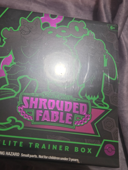 SEALED Pokemon Center Exclusive Shrouded Fable ETB Elite Trainer Box - Image 2
