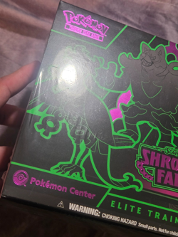 SEALED Pokemon Center Exclusive Shrouded Fable ETB Elite Trainer Box - Image 3
