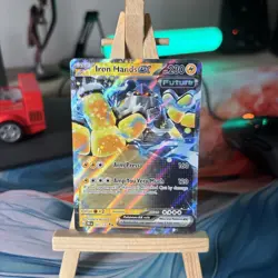 Iron Hands ex 031/131 Double Rare Prismatic Evolutions Pokemon - Image 1