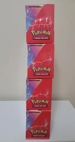 LOT OF (4) Pokemon Prismatic Evolutions Surprise Box & Booster Bundle Sam's Club - Image 3
