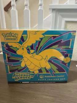 Pokemon TCG: Mega Evolution Ascended Heroes Pokemon Center Elite Trainer Box ETB - Image 1