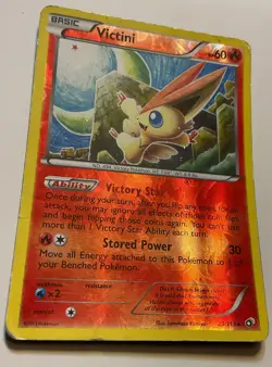 Victini Reverse Holo Legendary Treasures 23/113 MP Pokemon TCG - Image 2