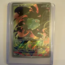 Pokemon TCG Bulbasaur MEGA EVOLUTION Holo Promo (133/132) 2025 Factory Sealed - Image 4