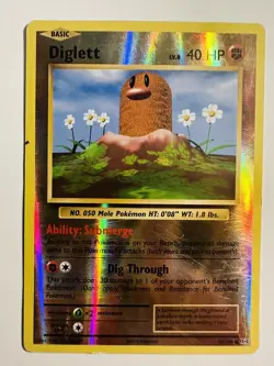 Pokemon Diglett - 55/108 - Reverse Holo - XY Evolutions - TCG - Image 1