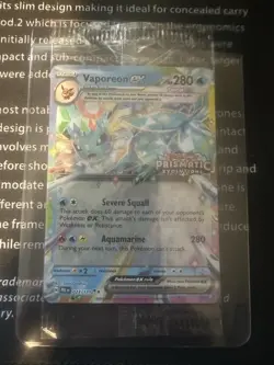 Pokemon TCG Vaporeon EX 023/131 Holo Prismatic Evolutions Stamped Promo Sealed - Image 3