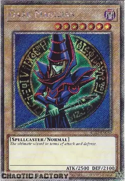YUGIOH RA03-EN080 Dark Magician Platinum Secret Rare 1st Edition NM - Image 1