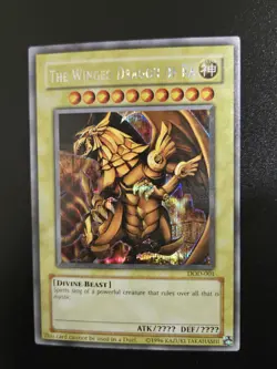 Yugioh - The Winged Dragon Of Ra - DOD-001 - Prismatic Secret Rare - Promo - NM - Image 1
