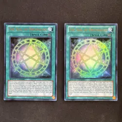 2x Yugioh The Seal of Orichalcos LC03-EN001 Ultra Rare Limited Near Mint - Image 1