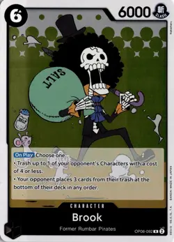 Brook R Wings of the Captain OP06-092 One Piece TCG - Image 1