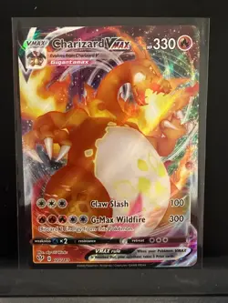 Charizard VMAX Ultra Rare SWSH03: Darkness Ablaze 020/189 Fire Holo Pokemon Card - Image 1