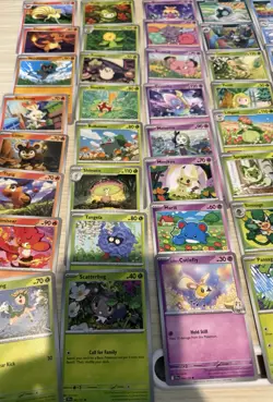 72 Cute Pokemon TCG Card Lot – Ninetales, Charmander, Bulbasaur Eveee, & More - Image 2