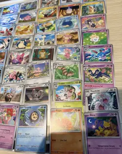 72 Cute Pokemon TCG Card Lot – Ninetales, Charmander, Bulbasaur Eveee, & More - Image 4