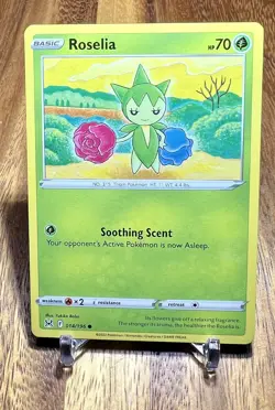 Roselia 014/196 Non Holo Lost Origin Pokemon Card NM - Image 1