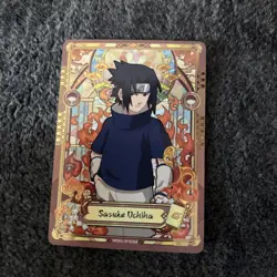 Sasuke Uchiha NRSA01-SP-002L5 Naruto Kayou Heavens Scroll English Card NM - Image 1