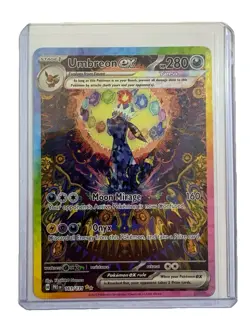 Pokemon Umbreon ex 161/131 Rare Holo EX PRE Set Stage 1 TCG Card 2025 - Image 1