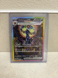 Pokemon Umbreon ex 161/131 Rare Holo EX PRE Set Stage 1 TCG Card 2025 - Image 3