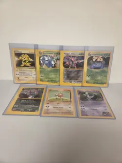 Complete Pokemon Oversized Jumbo Card Best of Game Winner Lot - Image 1