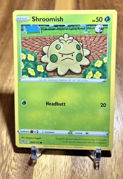 Shroomish 003/172 Non Holo Common Brilliant Stars Pokemon Card NM - Image 1