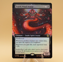 South Wind Avatar | 269 | Rare | Extended Art | Foil | TMNT | MTG - Image 1