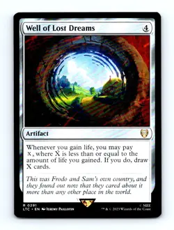 #291 2023 Tales of Middle-earth Commander LTC * Well of Lost Dreams Rare - Image 1