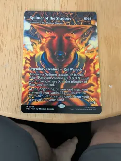 Splinter of the Shadows - Ashcoat of the Shadow Swarm (Borderless) - Image 1