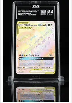 Moltres Zapados Articuno GX 69/68 Hidden Fates Secret Rare Pokemon TCG Tag Team - Image 1