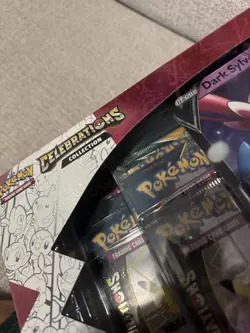 Pokemon TCG Celebrations Collection Dark Sylveon V Box SEALED w/ Evolving Skies! - Image 3