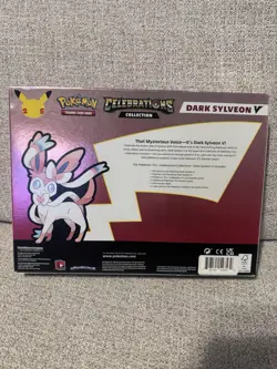 Pokemon TCG Celebrations Collection Dark Sylveon V Box SEALED w/ Evolving Skies! - Image 4