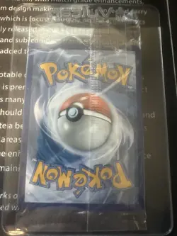 SEALED Pokemon Mimikyu SVP 075 Paldean Fates Full Art Holo Black Star Promo NM - Image 4