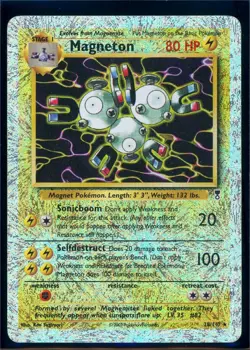 Pokemon LEGENDARY COLLECTION - #28/110 Magneton - Reverse Holo - ENG - MP - Image 1