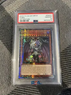 YU-GI-OH! YUBEL QUARTER CENTURY RARE MP24 NM 1ST ED PSA 10 GEM MINT EN021 - Image 1