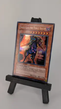 Yu-Gi-Oh! Swift Gaia The Fierce Knight Secret Rare CT1-EN004 Collectors Tin LP - Image 2