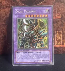 YuGiOh-Dark Paladin DMG-001 Secret Rare Limited Edition Holo MP - Image 2