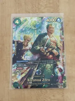 One Piece TCG Roronoa Zoro PRB02-006 (SP) (OP14) The Azure Sea’s Seven ENGLISH - Image 1