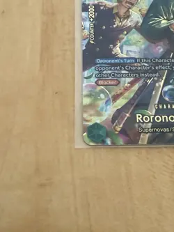 One Piece TCG Roronoa Zoro PRB02-006 (SP) (OP14) The Azure Sea’s Seven ENGLISH - Image 2