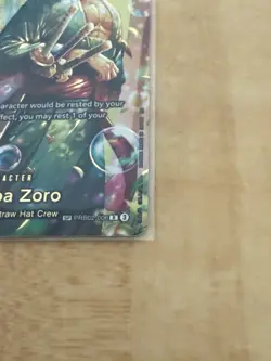 One Piece TCG Roronoa Zoro PRB02-006 (SP) (OP14) The Azure Sea’s Seven ENGLISH - Image 3