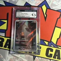 Charmander 168/165 AR Pokemon Card Japanese Pokemon Card 151 SV2a 2023 CGC 9.5 - Image 1