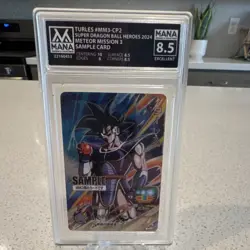 Dragon Ball Heroes Turles 2024 Meteor Mission 3 MM3-CP2 Sample Card Mana 8.5 - Image 1