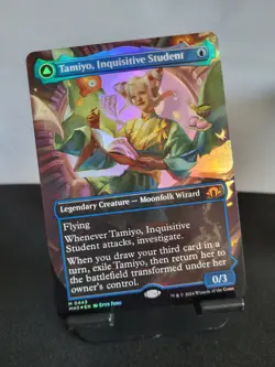 Tamiyo Inquisitive Student / Tamiyo Seasoned Scholar Foil MH3 NM ENG MTG - Image 1
