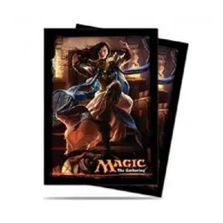 [TMS] DRAGONS OF TARKIR NARSET TRANSCENDENT 80 SLEEVES PROTEGGI CARTE MTG - Image 1
