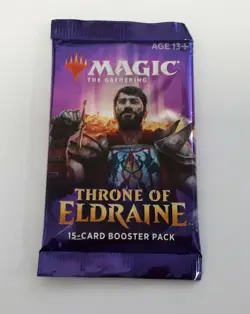 Magic The Gathering Booster 15 Card English Throne of Eldraine /EBMP - Image 1